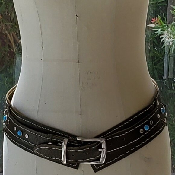 Brand new - BOHO STYLE Belt - 100% full grain leather main image 5